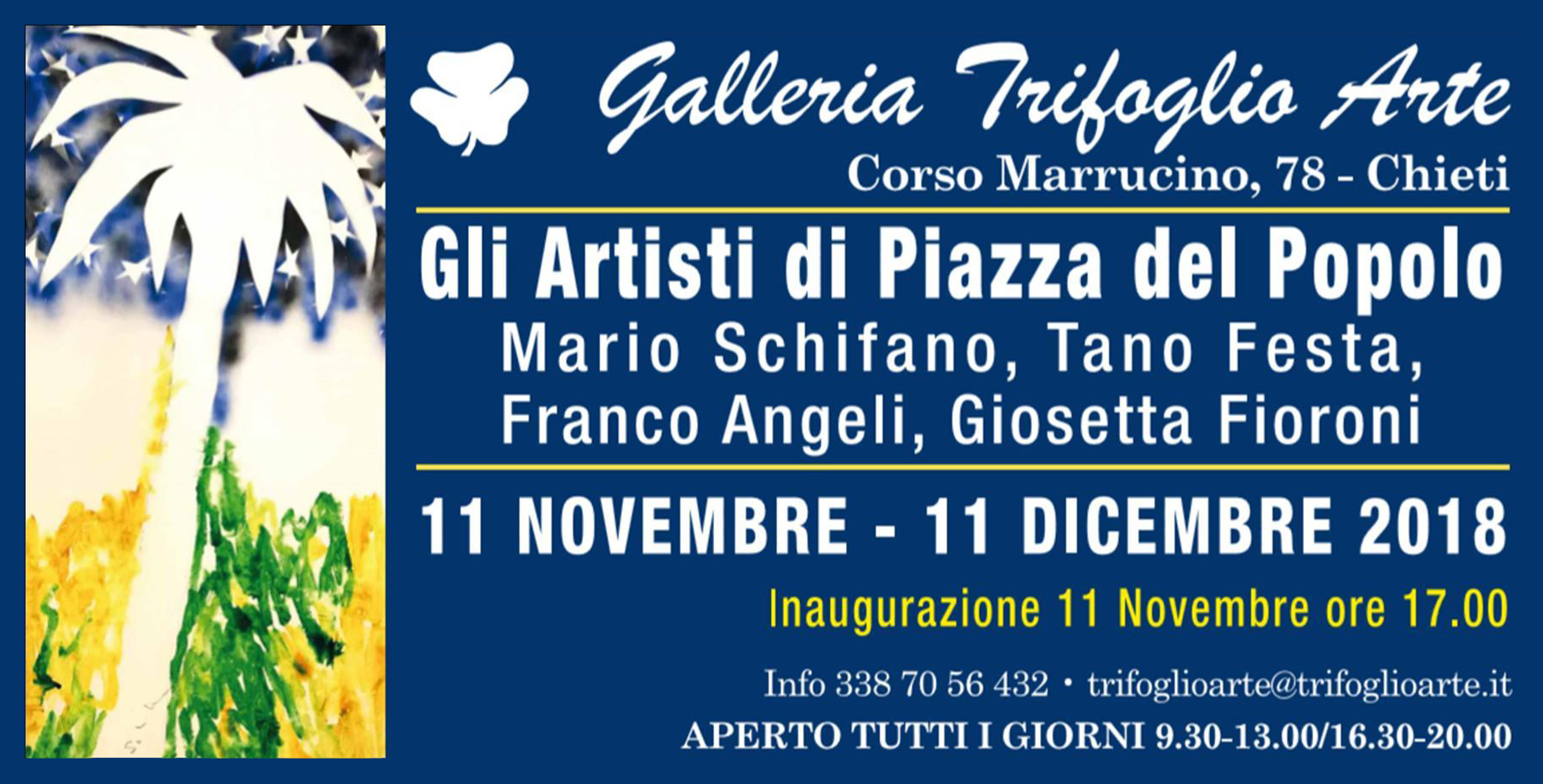 Mostra Gli artisti di Piazza del Popolo